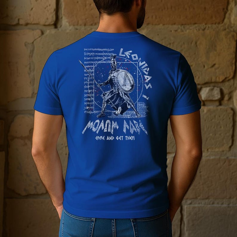 Leonidas I Shirt Sparta T-shirt Gift Ancient Greece Gift for History Lover King Leonidas Battle of Thermopylae Molon Labe Tee
