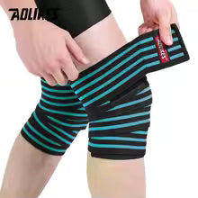 1PCS 180*8CM Knee Compression Wraps