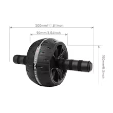 AB Slide ABS Exercise Big Abdominal Wheel Roller Home Non-Slip Training Equipment No Noise Gym Strength Workouts ABS Roller