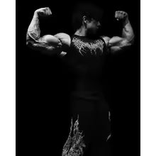 Dark Style Men's Sleeveless Slim Fit Top