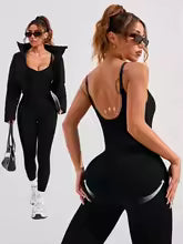 One-piece Seamless Sport Yoga Jumpsuit Sexy Back-u