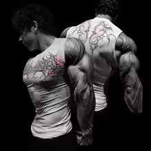 Dark Style Men's Sleeveless Slim Fit Top