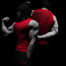 Dark Style Men's Sleeveless Slim Fit Top