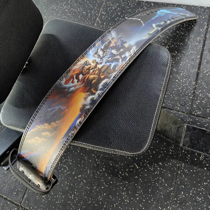 "War of Gods" Weightlifting Belt - Vibrant Mythological Design