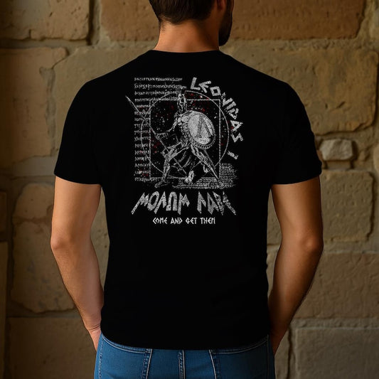 Leonidas I Shirt Sparta T-shirt Gift Ancient Greece Gift for History Lover King Leonidas Battle of Thermopylae Molon Labe Tee