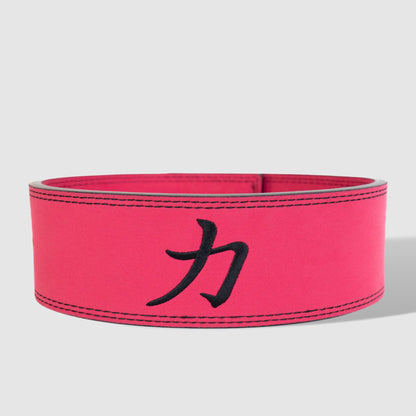 Strength Shop 10mm Lever Belt - IPF Approved - Pink - Powerlifting